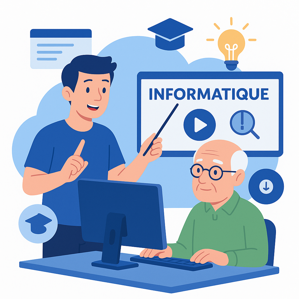 Cours informatique personnalisés à domicile